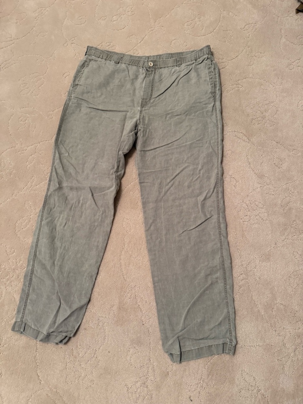Tommy Bahama Men's Light Gray Corduroy Pants
